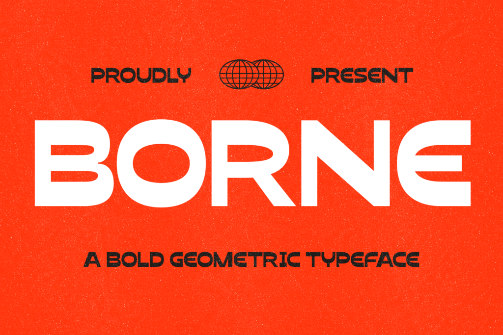 Borne - Sans Bold Display Font