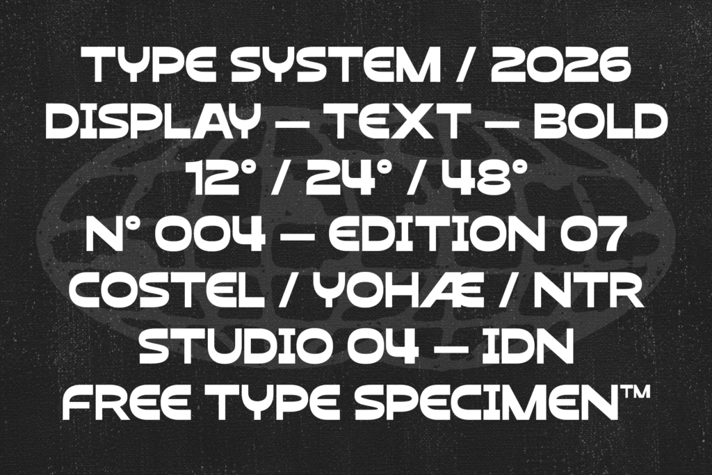 Borne - Sans Bold Display Font