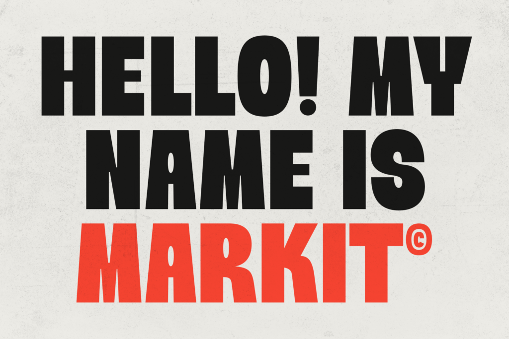 Markit - Bold Sans