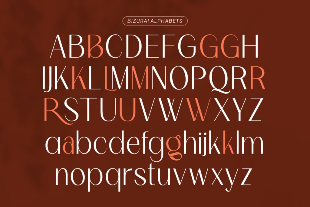 Bizurai - Elegant Stylish Sans