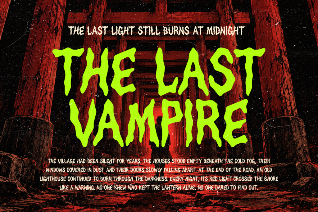 Dread Manor Display Font