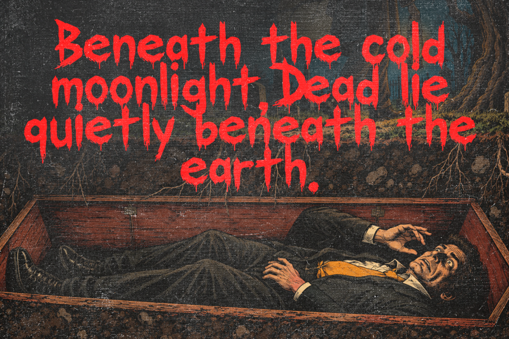 Mortal Cursed - Horror Display Font