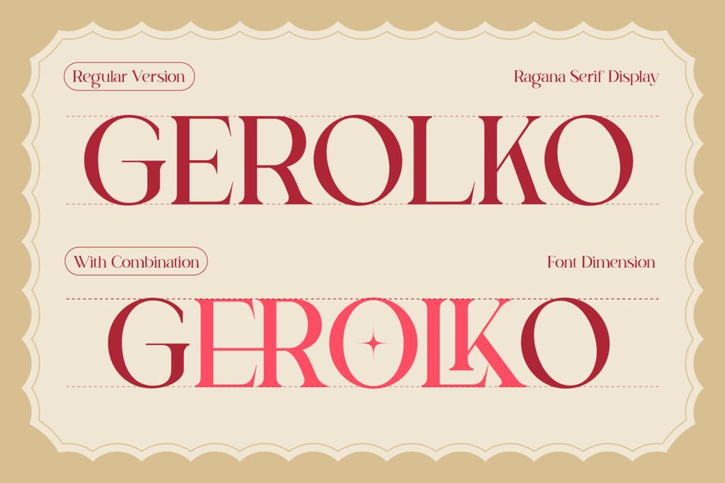 Ragana - Luxury Serif Fonts