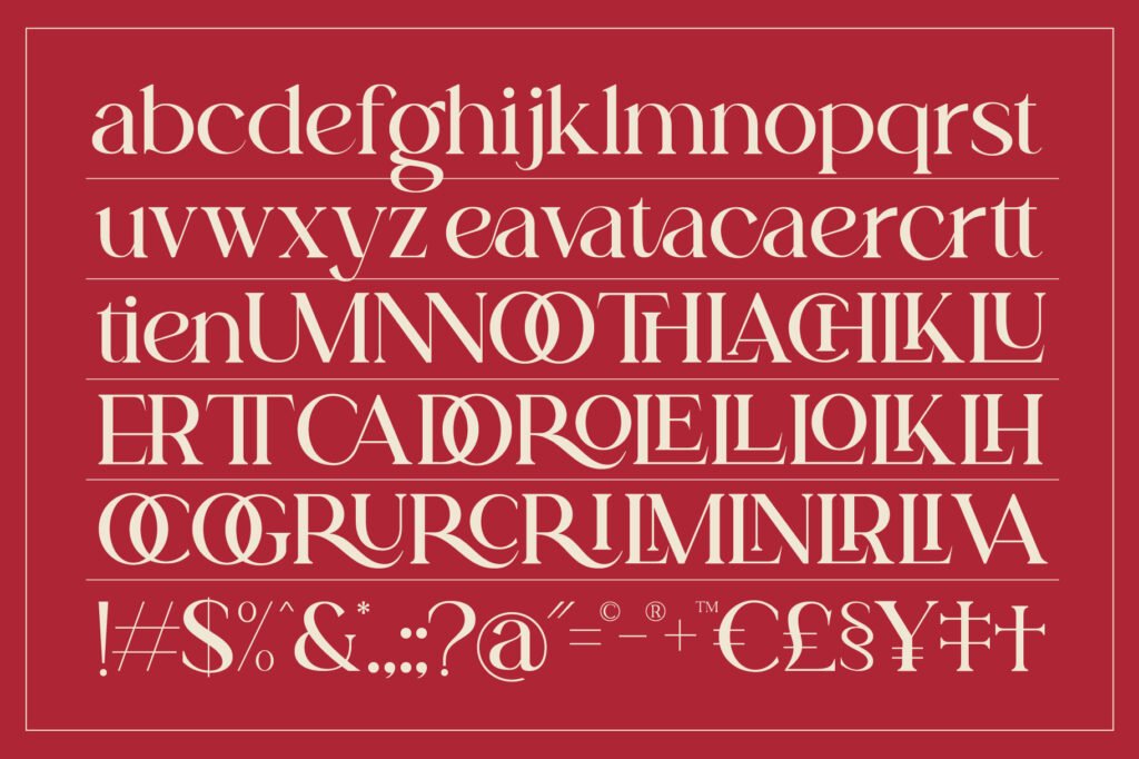 Ragana - Luxury Serif Fonts