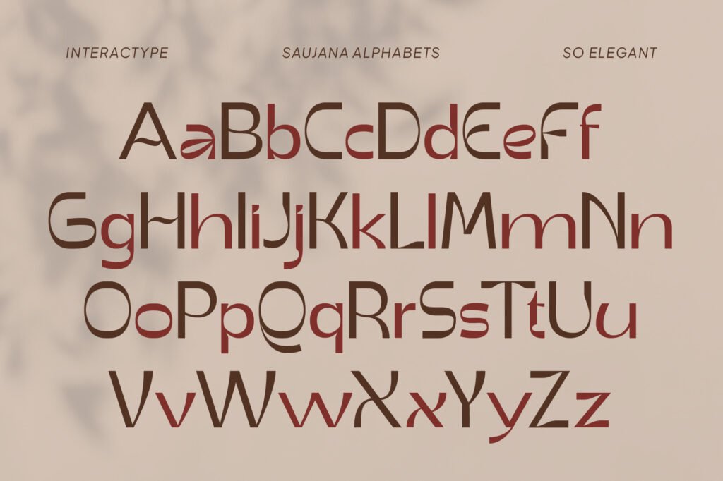 Saujana - Elegant Sans Typeface